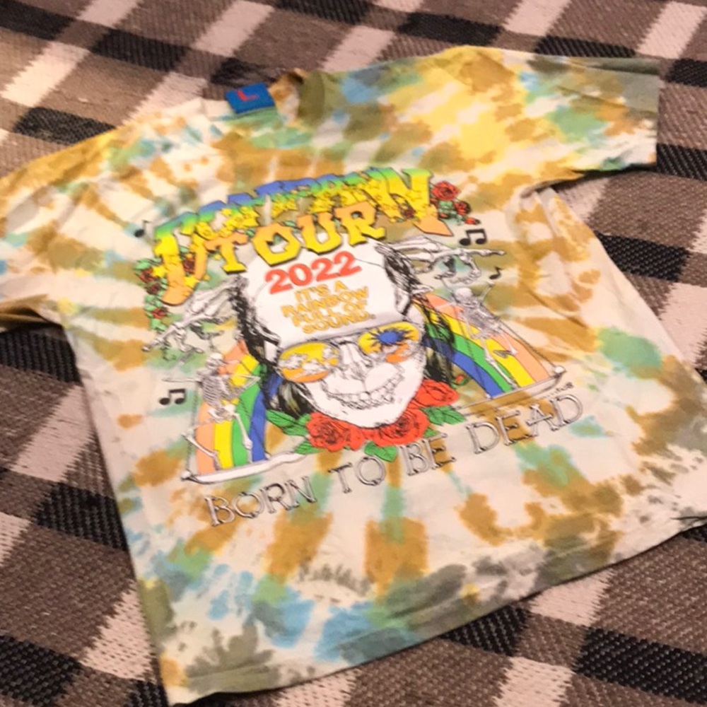 Tie-Dye Online Ceramics Dead & Co. Tour T-Shirt